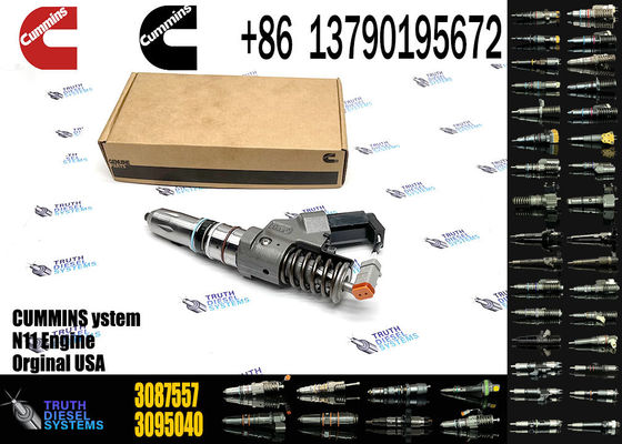 Excavator Accessories Fuel Injector 3087557 4902921 3411754 for Cummins M11 QSM11 Injector Nozzle Construction Machinery Diesel Engine Spare Parts
