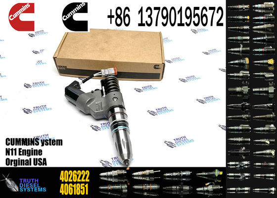 Genuine Diesel Fuel Injector 4026222 4903472 4903319 4062851 3411845 for Cummins QSM11 M11 ISM Engine