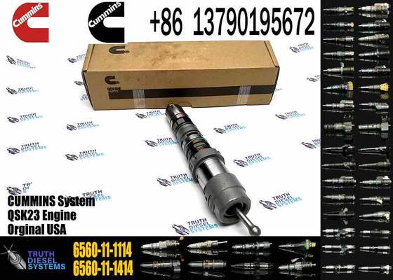 6560-11-1414 6560-11-1114 6560-11-1113 Diesel Fuel Injector for Komatsu Engine 6D170 QSK23 QSK60 QSK19 Excavator PC1250-7