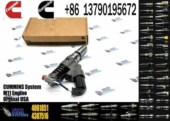 QSM11 ISM11 Diesel Engine Fuel Injector Parts New Condition Replacement 4061851 4026222 3411754 3083849 3411756