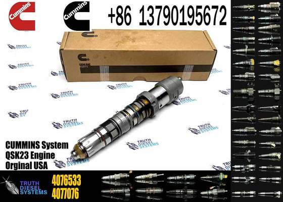 Common Rail Fuel Injector 4088431 4076533 4077076 for QSK19 QSK23 Engine