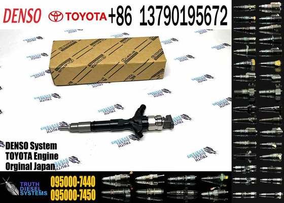 Good Price 095000-6710 095000-7010 095000-7011 095000-7440 23670-30120 FUEL INJECTOR for TOYOTA 1KD INJECTOR NOZZLE EURO 4 DYNA