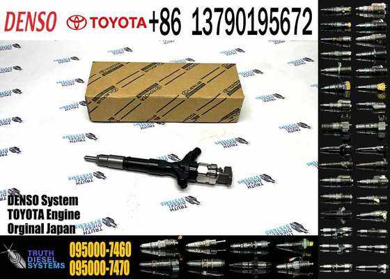 Shengda Diesel Common Rail Injector Assembly 095000-7460 23670-30260 EFI New Universal Fitment Metal