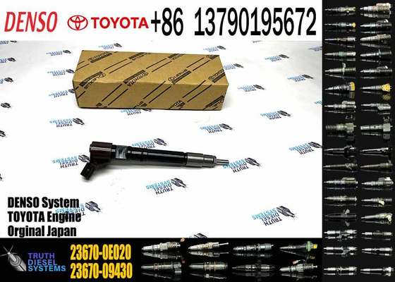 23670-0E020 Diesel Fuel Injector 23670-09430 for TOYOTA Hilux 2GD-FTV