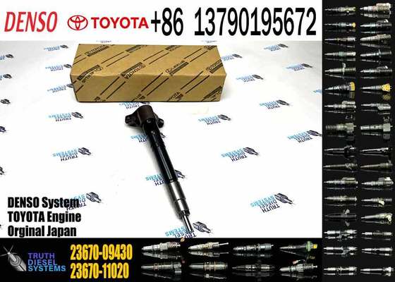 295700-0560 23670-0E020 23670-09430 23670-19025 23670-11020 Diesel Common Rail Fuel Injector for toyota Fortuner 1GD-FTV