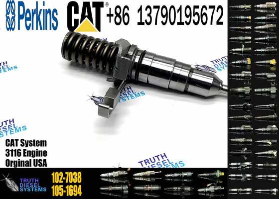 Diesel Common Rail Fuel Injector 101-4561 101-8673 102-7038 105-1694 Mechanical Injector Compatible For Excavator