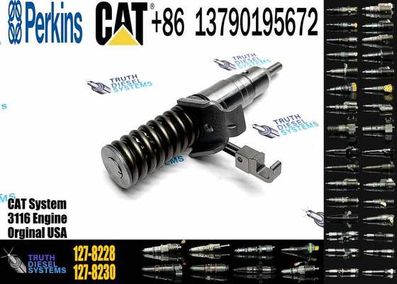 Common Rail Diesel Injectors 1278228 127-8228 Injection Valves for CAT 3116 3406B Machinery Engine Parts