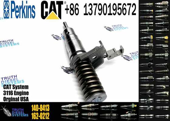 Diesel Fuel Injector 140-8413 for Excavator Bulldozer 3114/3116/3126 New Engine for Construction Includes 127-8225 127-8230