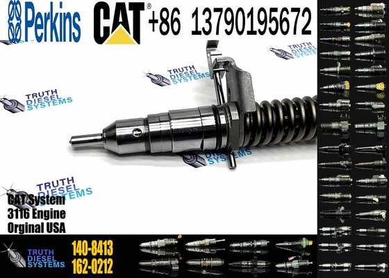 Diesel Fuel Injector 140-8413 for Excavator Bulldozer 3114/3116/3126 New Engine for Construction Includes 127-8225 127-8230