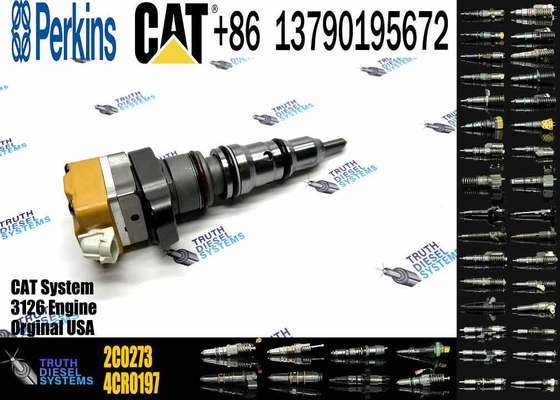 For CAT 3126 Series Excavator Parts Diesel Engine Fuel Injector 2C0273 2c0273