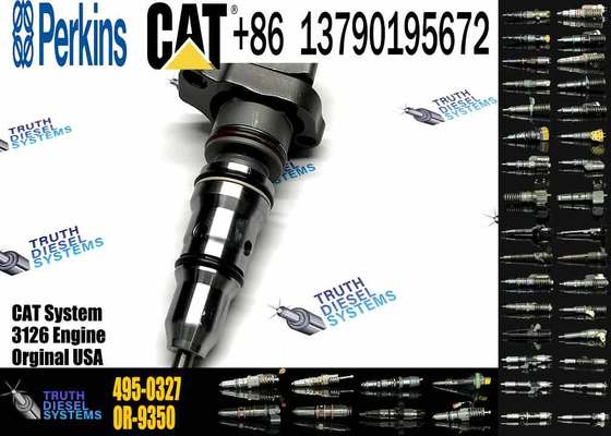New High Quality Factory Price Common Rail Fuel Injector 495-0327 4950327 for Caterpillar 3126 Engine