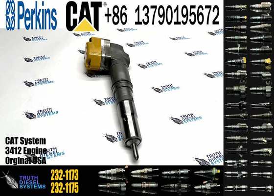 Fuel Injector 174-7526 232-1183 232-1171 232-1175 20R0758 232-1173 232-1168 174-7528 for 3412E 3408E Engine