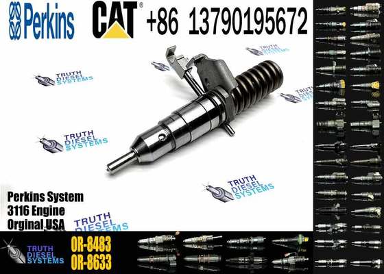 Remanufacture Excavator Bulldozer Diesel Engine Fuel Injector diesel Nozzle 0R-8483 127-8222 127-8225