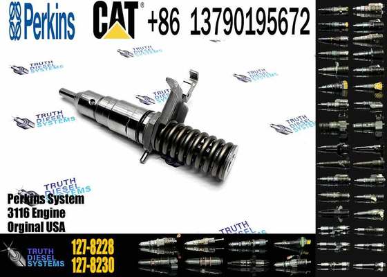 Fuel Injector 127-8228 1278228 for CAT Excavator E325B E320B 3116 3114 Engine Fuel Injector