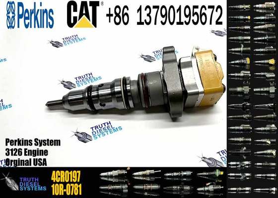 CAT common rail injecto 4CR0197 174-7526 198-4752 is suitable for CAT3126 diesel engine injector assembly