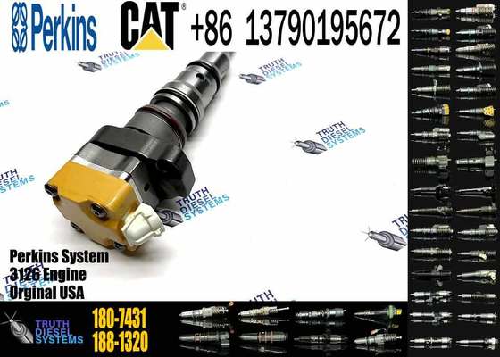 Hot Sell Common Rail Fuel Injector 180-7431 1807431 Diesel Fuel Injector for CAT Caterpillar 3126B Engine