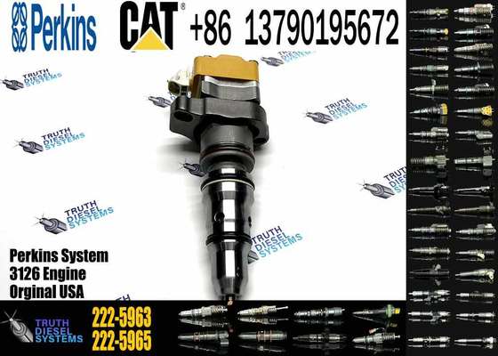 Factory Direct Stable Performance High-quality diesel Engine Injector 222-5963 10R-1262 Suitable for Cat D5n D6n 3126e