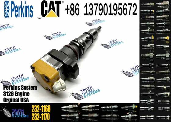 Excavator Injector 232-1168 2321168 for 3126 Engine Parts Diesel Nozzle Assembly