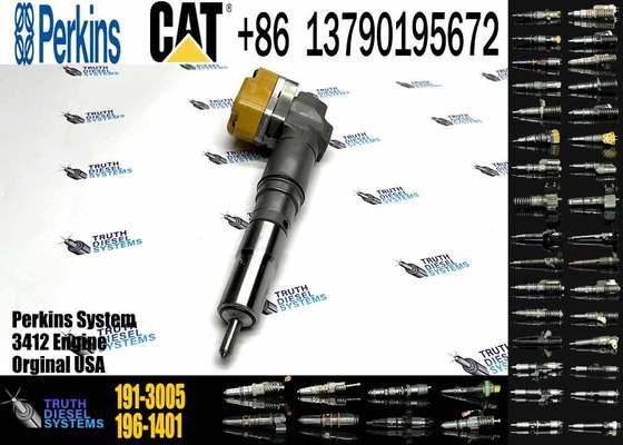 High Quality 3412 Fuel Injector 191-3005 Common Rail Injector for Fuel Injection Pump diesel Engine