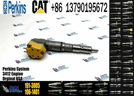 High Quality 3412 Fuel Injector 191-3005 Common Rail Injector for Fuel Injection Pump diesel Engine