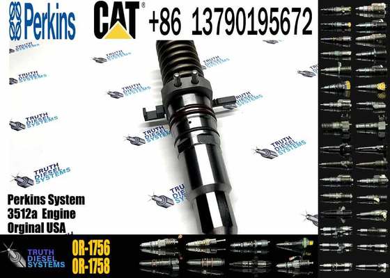 3512A 3500A Engine Fuel Injector 0R-1756 0R1756 7E-3381 7E3381