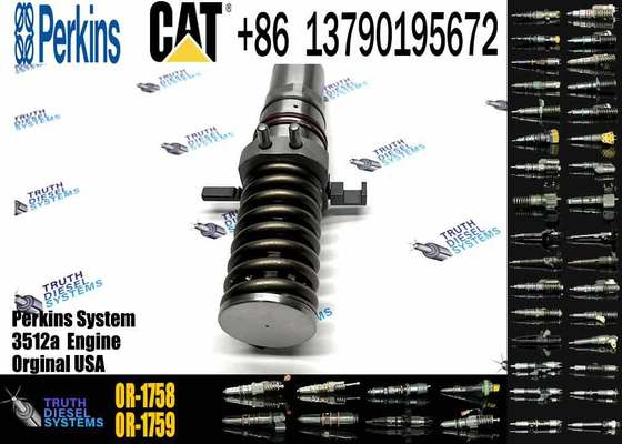 3512A Diesel Engine Parts Fuel Injector0R-1758 0R-1756 2W-5201 6I-4357for CAT Caterpillar Construction Machinery