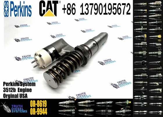 New Caterpillar C3512B Common Rail Diesel Engine Injector Set Including 0R-9944 0R-8619 386-1776 392-0224 Injector Pumps