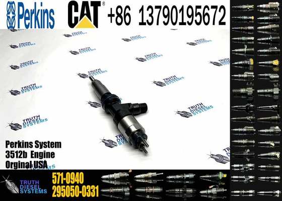 New C4.4 Engine Diesel Common Rail Injector Model 571-0940 295700-1200 418-3229 295050-1810 370-7287 295050-0421