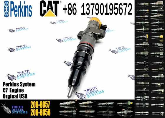 Diesel Fuel Injector 268-1836 2681836 20R-8057 20R8057 for C7 Engine 325D 329D 336D Excavator