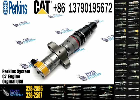 Diesel Fuel Injector 328-2586 for Caterpillar C7 Engine 324D 325D 326D 329D 3282586