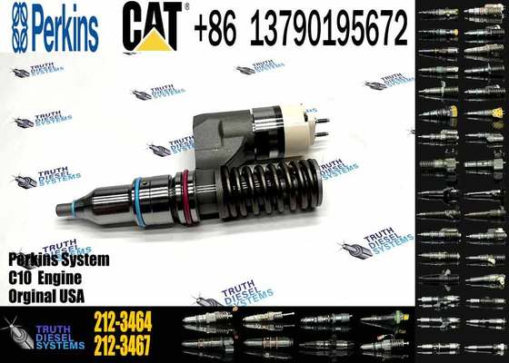 New Condition C12 Engine Diesel Fuel Injector 10R-0961 212-3469 203-3464 317-5279 350-7555 for Excavator Parts