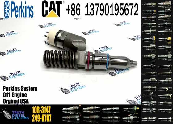 Fuel Injector 249-0712 221-9915 10R-3147 for Caterpillar CAT C11 C12 C13 Engine Fuel Injector 2490712 2219915 10R3147