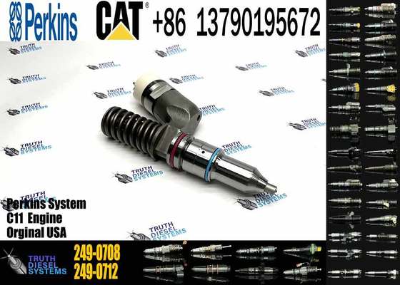 Factory High Quality Fuel Injector for Cat C11 C13 Engine Fuel Injector 249-0712 2490712 Injector 10R-1305 249-0708 249-0707
