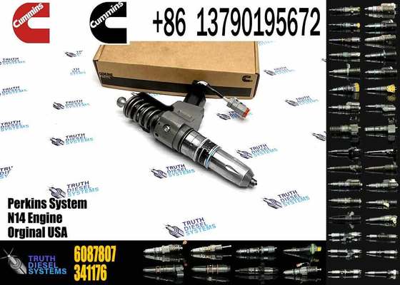 New Stainless Steel Fuel Injector for N14 Diesel Engine (3080931F 3087558F 4307795 6087807)