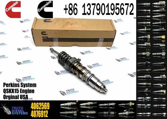 New Stainless Steel Fuel Injector for Cummins QSKX15 Diesel Engine (Part Numbers 4062569 4088665 4954888 1764364)