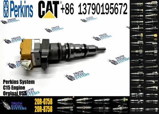 174-7526 20R-0758 Fuel Injector Group Compatible with Engine 3412E | Excavator Repair Tools | High Quality | Durable |