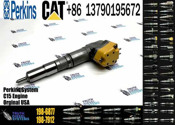 Construction Machinery Parts 198-6877 204-2467 232-1170 232-1175 Excavator Injector 3412E Engine Diesel Fuel Injector 174-7527