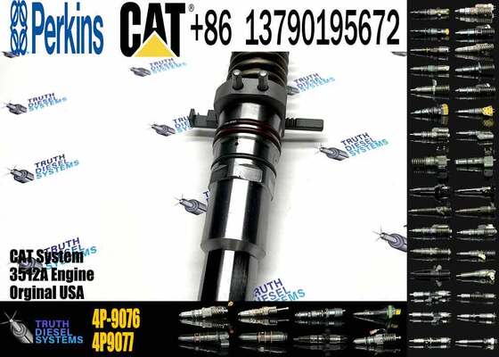 4P-9076 0R-2921 Fuel Injector Compatible with Engine 3516 3512 3508 | Excavator Repair Tools | High Quality | Durable |