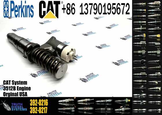 Diesel Engine Fuel Injector 386-1769 392-0217 3861769 3920217 392-0216 3920216 392 0216 suit for CAT Engine 3512/3516/3508 More