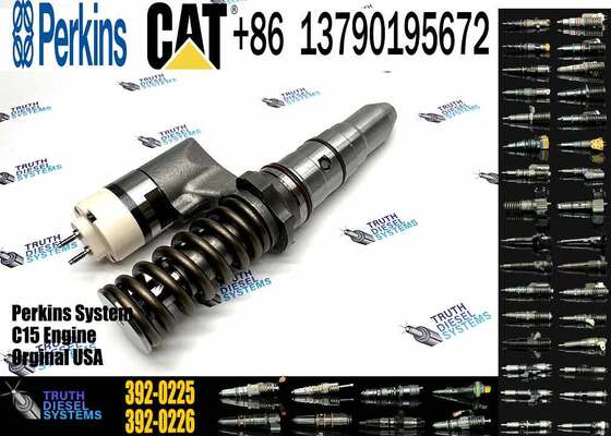 Excavator Parts 392-0225 Fuel Injector 3920225 20R-3247 20R3247 for CAT 3508B 3512B 3516B 3512C 3516C