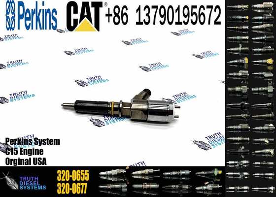Diesel Common Rail Fuel Injector 320-0655 10R-7674 10R7674 3200655 2645A751 for Caterpillar C6.6 Excavator 320d