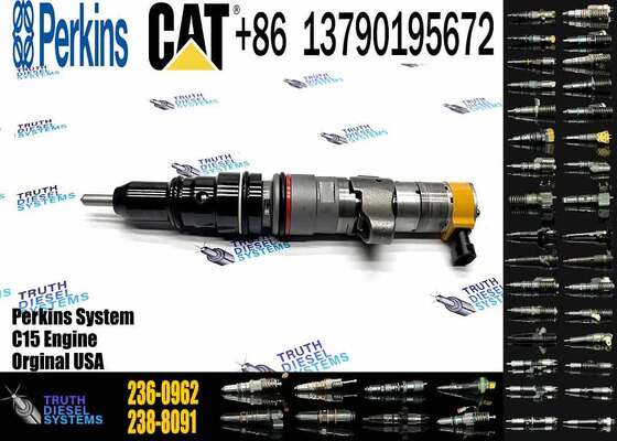 Common Rail Fuel Injector 236-0962 2360962 10R-7224 10R7224 for Caterpillar E330C 330C C-9 Engine