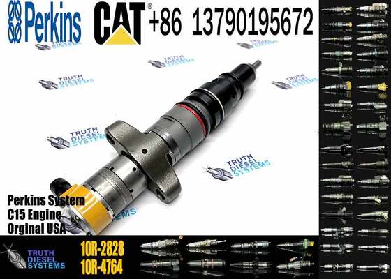 Excavator Diesel Common Rail Inyector 387-9436 10R-2828 C9 Fuel Injector for Cater-pillar C9 Cat Engine