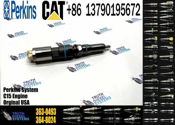 EexcavaStart Fuel Injector 456-3493 for 336E 568 FM C9.3 Diesel - Replaces 20R-5036 363-0493