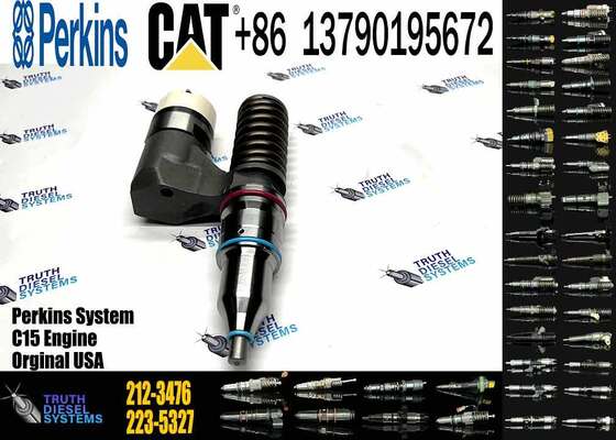 C15 C12 Diesel Engine Parts Fuel Injector 2123476 212-3476 166-0149 0R-9530 for Cat-erpillar Excavator