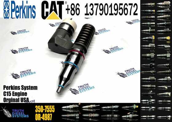 Common Rail Fuel Injector 350-7555 20R-0056 for Caterpillar C10 C12 Excavator 345B CPT372 350-7555 350 7555 20R0056