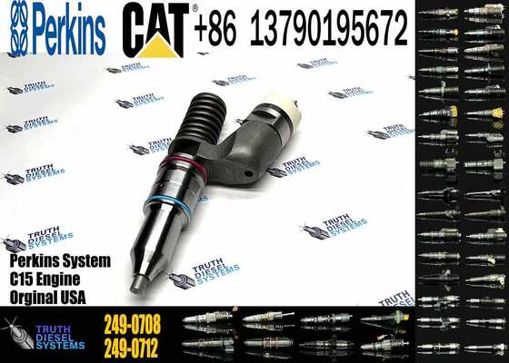 Factory High Quality Fuel Injector for Cat C11 C13 Engine Fuel Injector 249-0712 2490712 Injector 10R-1305 249-0708 249-0707