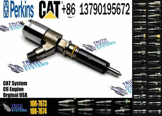 Diesel Engine Parts Injector 320-0690 Common Rail Fuel Injector 10R-7673 10R7673 for CAT C4.4 C6.6 Engine
