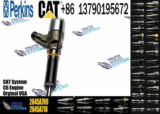 New Diesel Fuel Injectors 282-0490 2645A709 382-0480 306-9380 2645A734 320-0680 for Caterpillar C6.6 Excavator Truck Engine