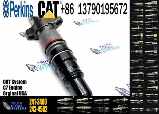 Brand New Unused Caterpillar C7 Fuel Injector 241-3238 241-3239 241-3400 10R-4763 for Construction Machinery Parts Made in China
